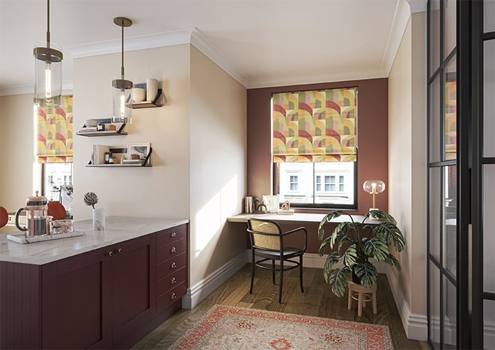 Varadero Velvet, Aloe - Motorised Roman Blind - Image 6